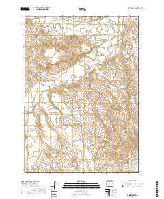 Bowen Flat 2017 topographic map thumbnail