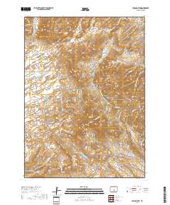 Bradley Peak 2017 topographic map thumbnail