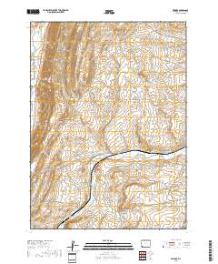 Bridger 2017 topographic map thumbnail