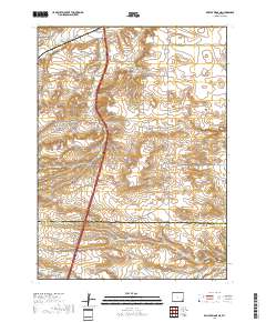 Bristol Ridge NE 2017 topographic map thumbnail