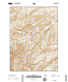 Broad Mesa 2017 topographic map thumbnail