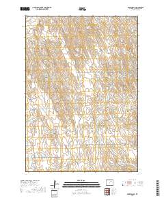 Brown Ranch 2017 topographic map thumbnail