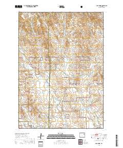 Buck Creek 2018 topographic map thumbnail