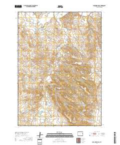 Buck Creek Hills 2017 topographic map thumbnail