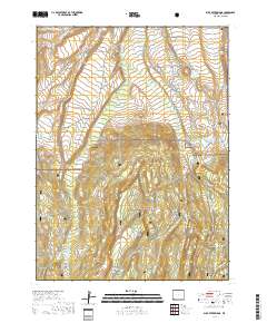Buck Fever Ridge 2017 topographic map thumbnail