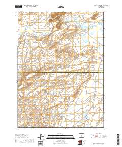 Bucklin Reservoirs 2017 topographic map thumbnail