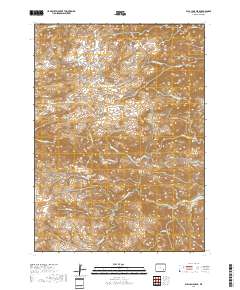 Bull Camp Peak 2017 topographic map thumbnail