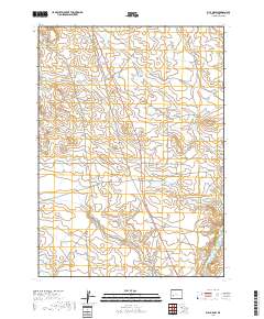 Bull Draw 2017 topographic map thumbnail