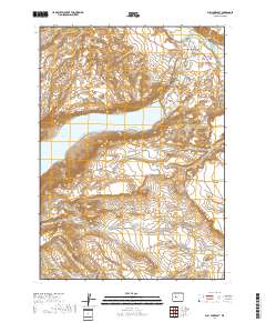 Bull Lake East 2017 topographic map thumbnail
