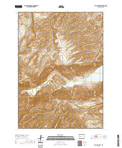 Bull Lake West 2017 topographic map thumbnail