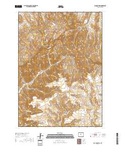 Bull Mountain 2017 topographic map thumbnail