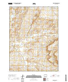 Burley Draw 2017 topographic map thumbnail