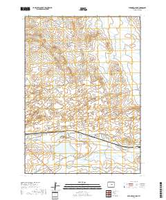 Burlington Lake 2017 topographic map thumbnail
