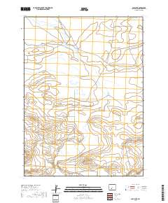 Bush Lake 2017 topographic map thumbnail
