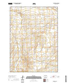 Butte Well 2017 topographic map thumbnail