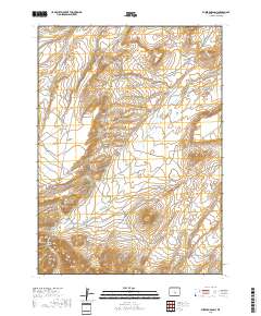 Buzzard Ranch 2018 topographic map thumbnail