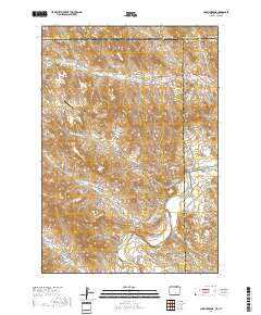 Cabin Creek NE 2017 topographic map thumbnail