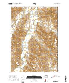 Cabin Creek SE 2017 topographic map thumbnail