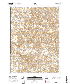 Calf Draw 2017 topographic map thumbnail