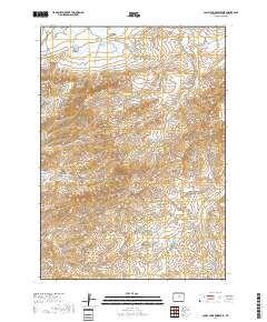 Camel Hump Reservoir 2017 topographic map thumbnail
