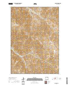 Carr Draw 2017 topographic map thumbnail