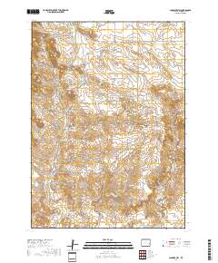 Casebier Hill 2017 topographic map thumbnail