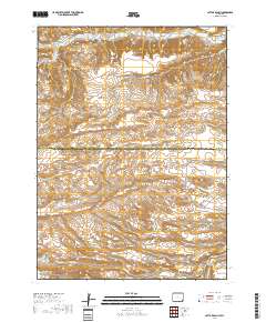 Cattail Ranch 2017 topographic map thumbnail
