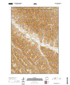 Cedar Canyon 2017 topographic map thumbnail