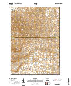 Cedar Mountain 2017 topographic map thumbnail