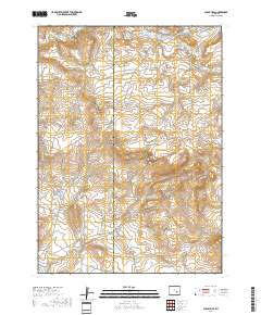 Chalk Hills 2017 topographic map thumbnail