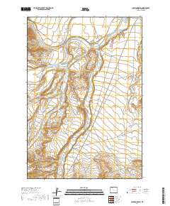 Chapman Bench 2017 topographic map thumbnail