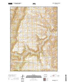 Cherry Creek Hill 2017 topographic map thumbnail