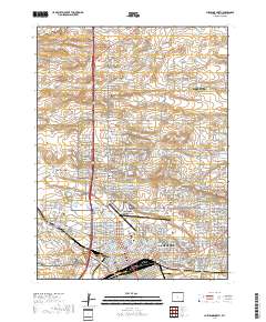 Cheyenne North 2017 topographic map thumbnail