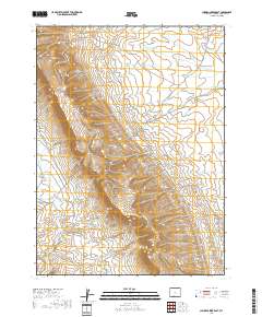 Chicken Creek East 2017 topographic map thumbnail