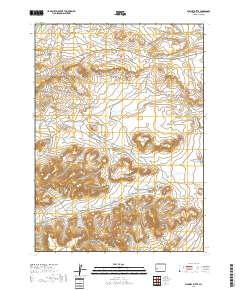 Chimney Butte 2017 topographic map thumbnail