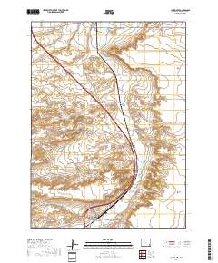 Chugwater 2017 topographic map thumbnail