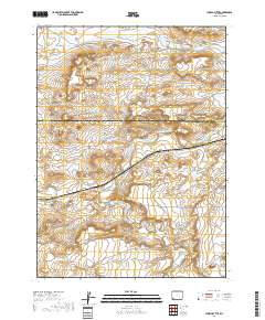 Church Butte 2017 topographic map thumbnail