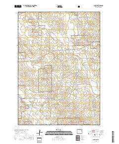 Clareton 2018 topographic map thumbnail