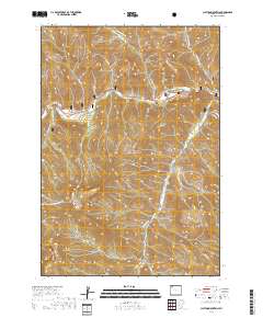 Clayton Mountain 2017 topographic map thumbnail