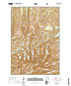 Cloud Peak 2017 topographic map thumbnail