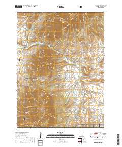Coad Mountain 2017 topographic map thumbnail