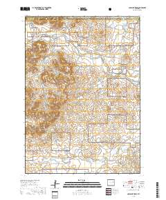 Coal Bank Draw 2018 topographic map thumbnail