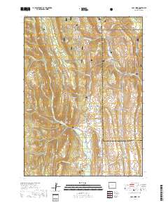 Coal Creek 2017 topographic map thumbnail