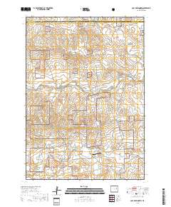 Coal Draw North 2018 topographic map thumbnail