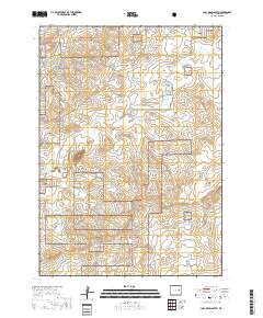 Coal Draw South 2017 topographic map thumbnail