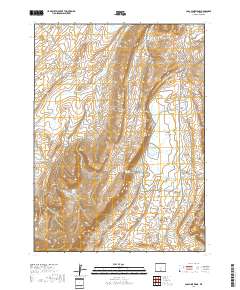 Coal Mine Ridge 2017 topographic map thumbnail