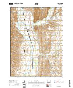 Cokeville 2018 topographic map thumbnail