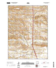 Coleman Butte 2017 topographic map thumbnail