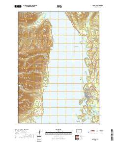 Colter Bay 2018 topographic map thumbnail