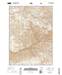 Colter Draw 2017 topographic map thumbnail